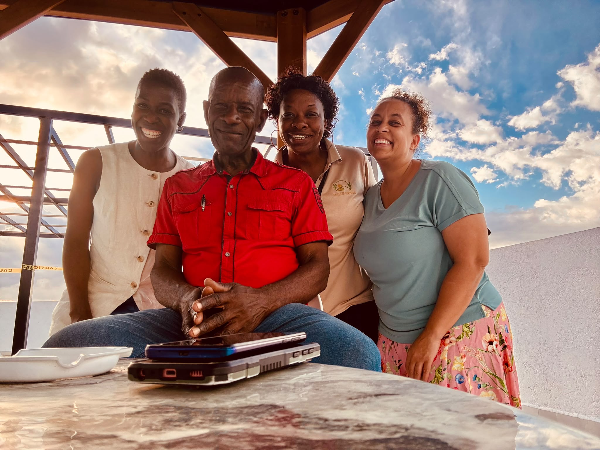The mission team